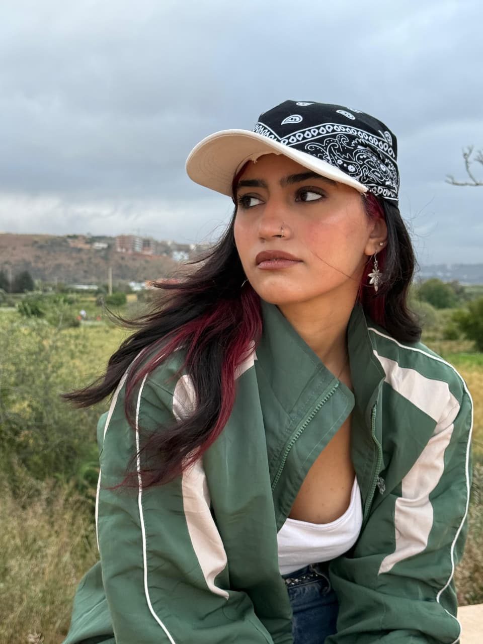 Malak — editorial fashion model